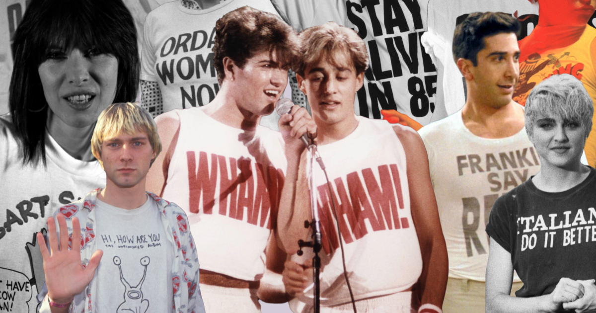 A comprehensive history of the subversive slogan t-shirt | AWW