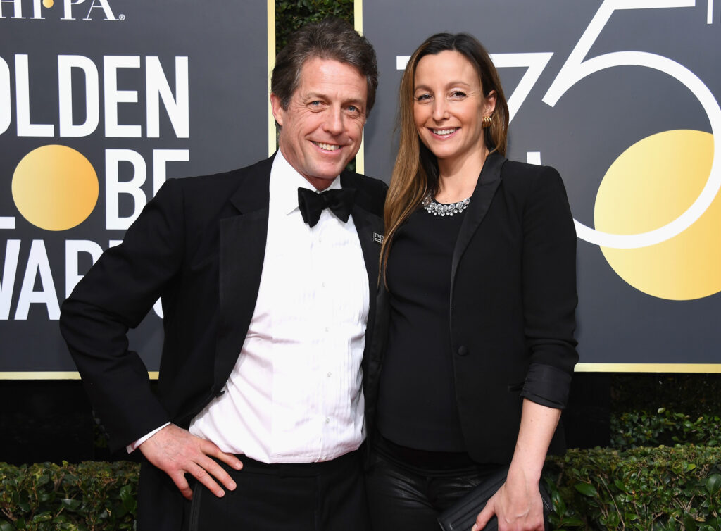 hugh grant and his wife anna