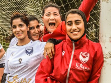 The Afghanistan Women’s Football Team aren’t allowed to represent their country
